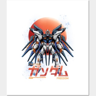 ZGMF Strike Freedom Posters and Art